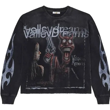 Vale Psychopath Longsleeve Black/Red