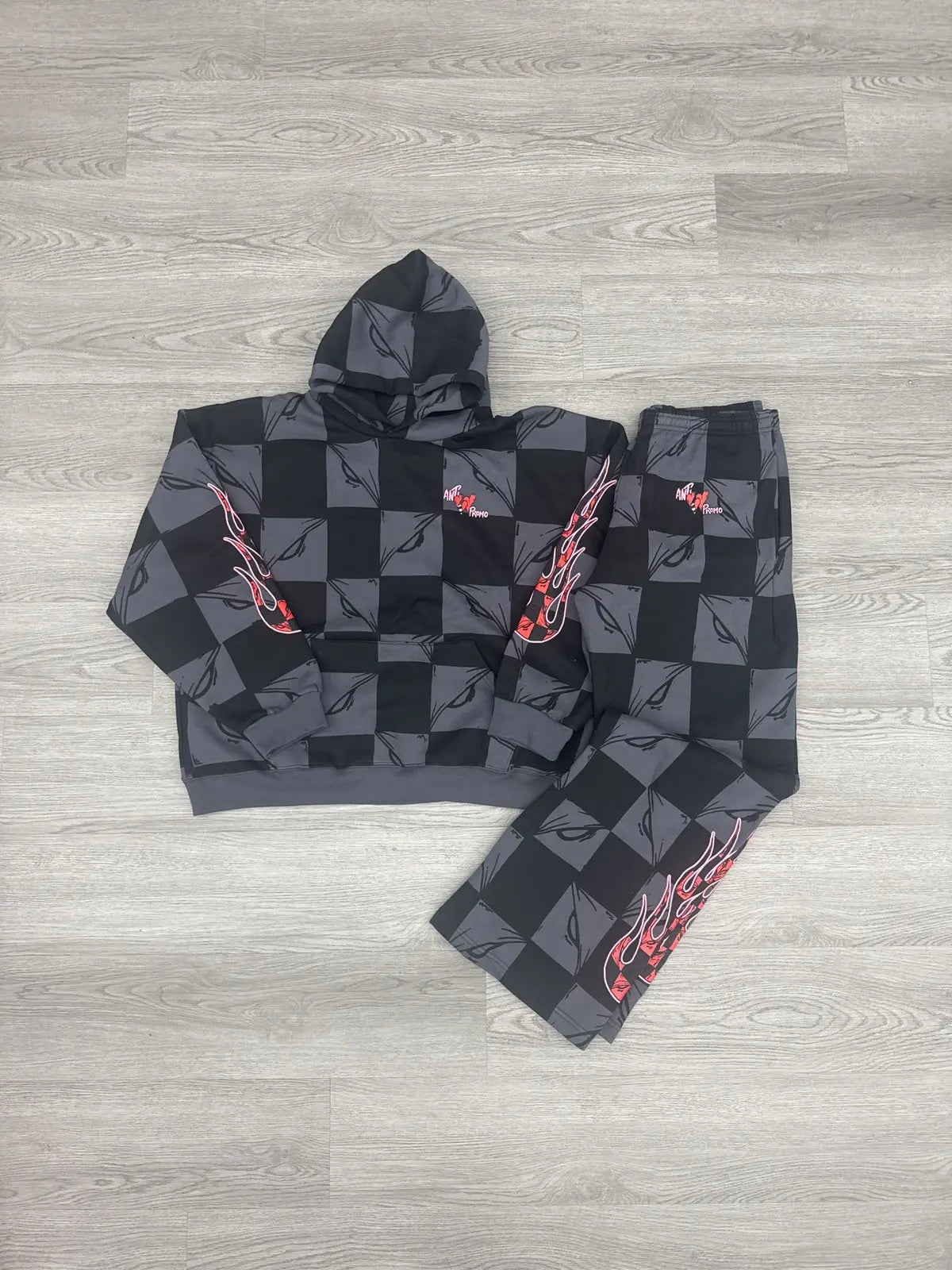 Matty Boy Flame Sweatsuit (Black)