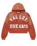 Vale Clasico Zip Up Hoodie red