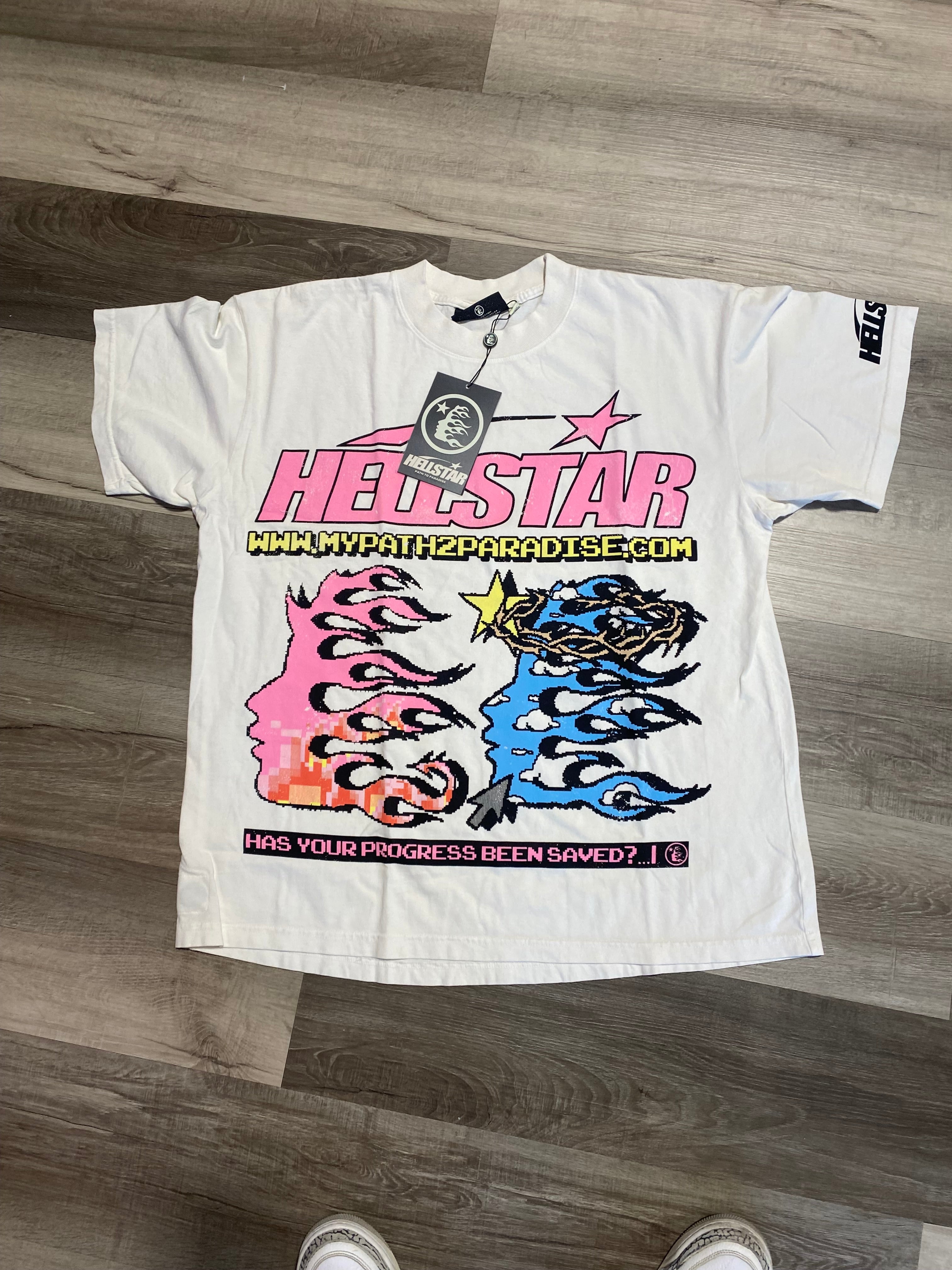 Hellstar “Pixel” Tee (White)