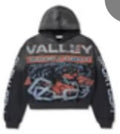 Vale lives hoodie big dog black