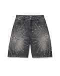 Vale Lives “Cluster” Denim Short (Black)