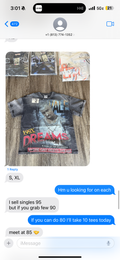 Vale lives tee Tupac black