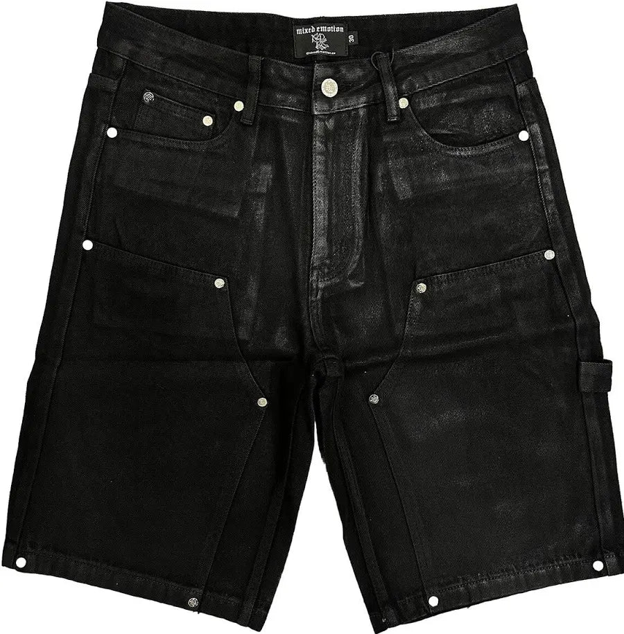 Mixed Emotions “Wax” Shorts (Black)