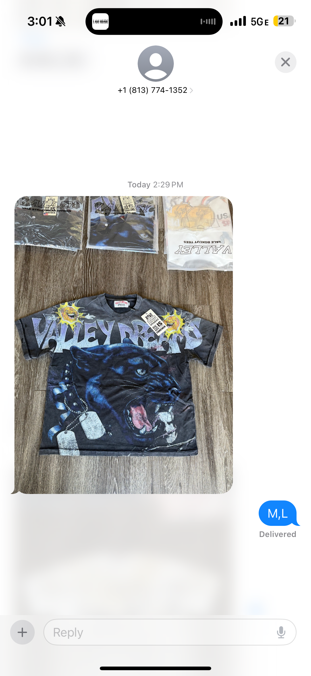 Vale lives tee jaguar black