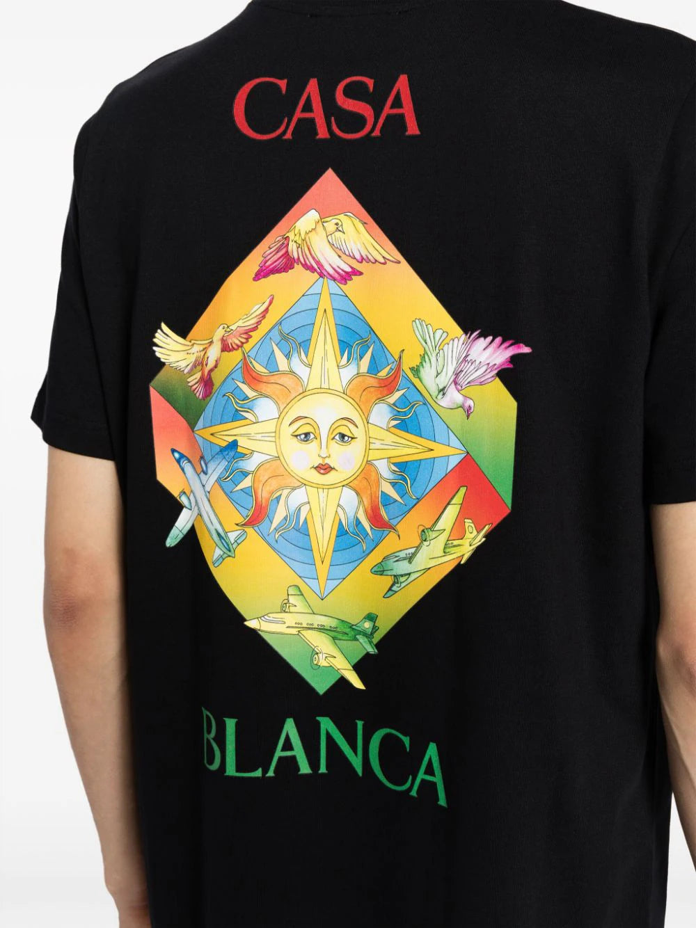 Casablanca “LES ELEMENT” Tee (Black)