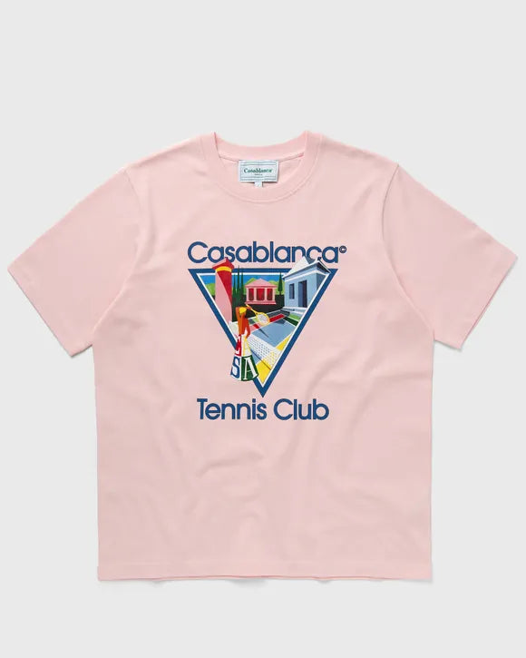 Casablanca “La Joueuse” Tee (Pink)