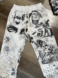 Vale lives sweatpants death of Jesus white