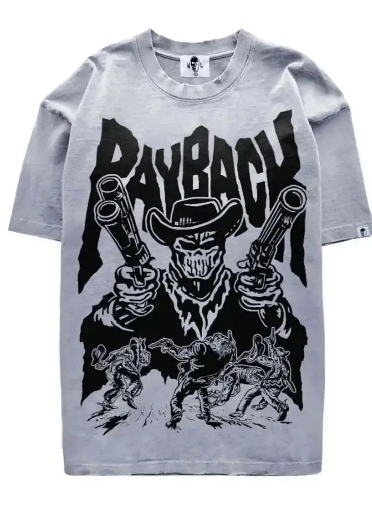 Warren Lotas “Payback” Tee (Grey)