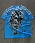 Warren Lotas “Big Mask” Tee (Blue)