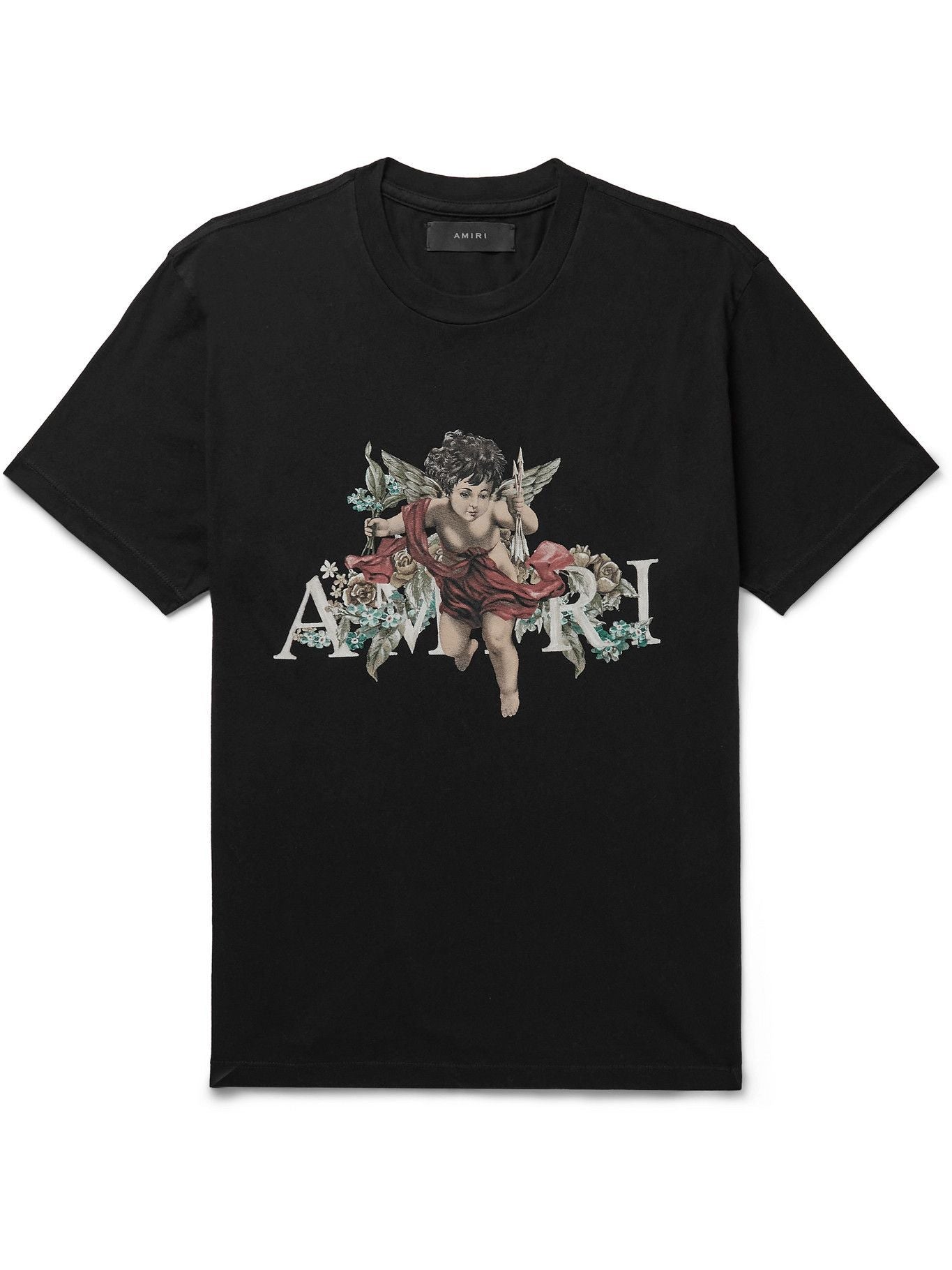 Amiri “Cherub Angel” Tee (Black)