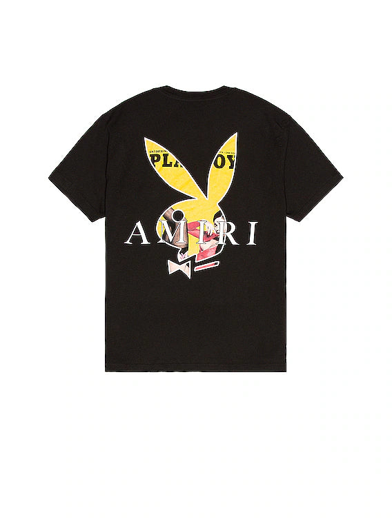 Amiri Playboy Cover Bunny Tee (Black)