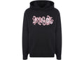 Amiri Paisley Logo Hoodie (Black/Red/Pink)
