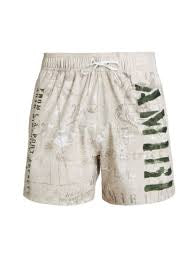 Amiri Military Specs Swimtrunk (Tan)