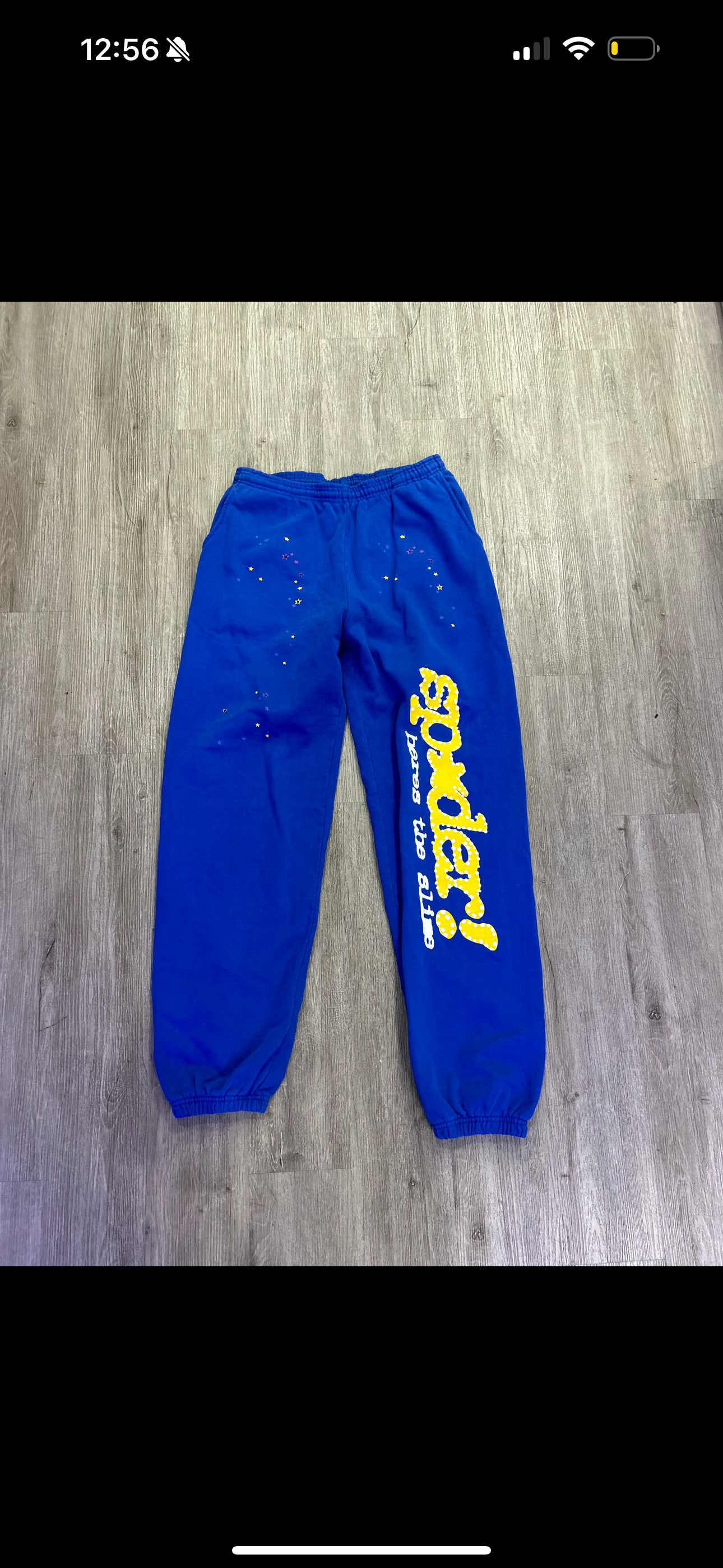 Spider “TC” Sweatpants (Blue/Yellow)