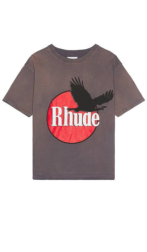 Rhude “Eagle” Tee (Grey/Red)
