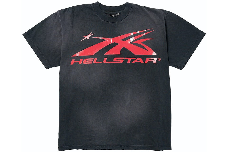 Hellstar “Sport” Logo Tee (Black/Red)