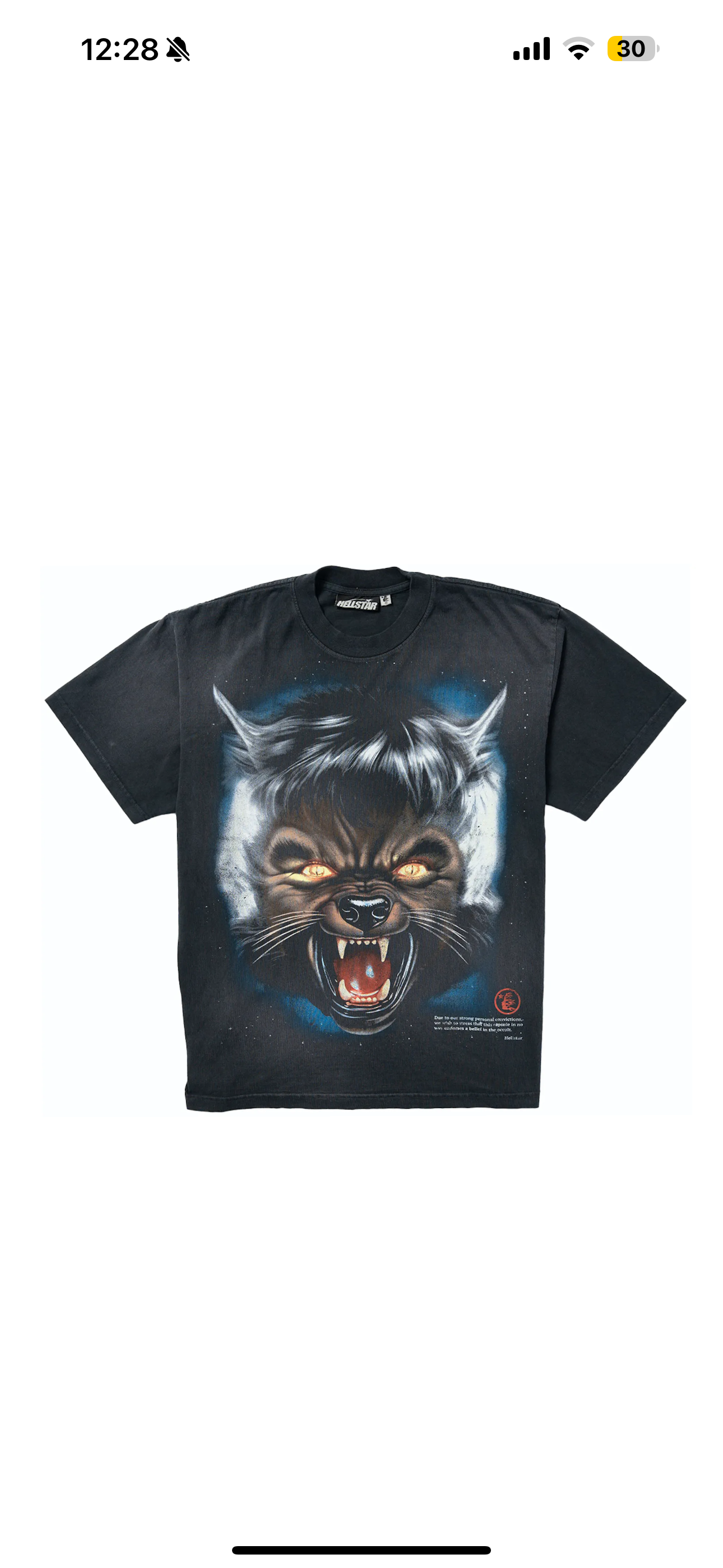 Hellstar “Wolf” Tee (Black)