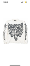 Hellstar “Skeleton” Longsleeve (White)