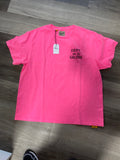 Gallery dept French logo tee hot pink