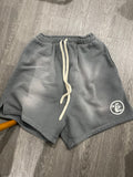 Hellstar Small Logo Shorts (Grey)