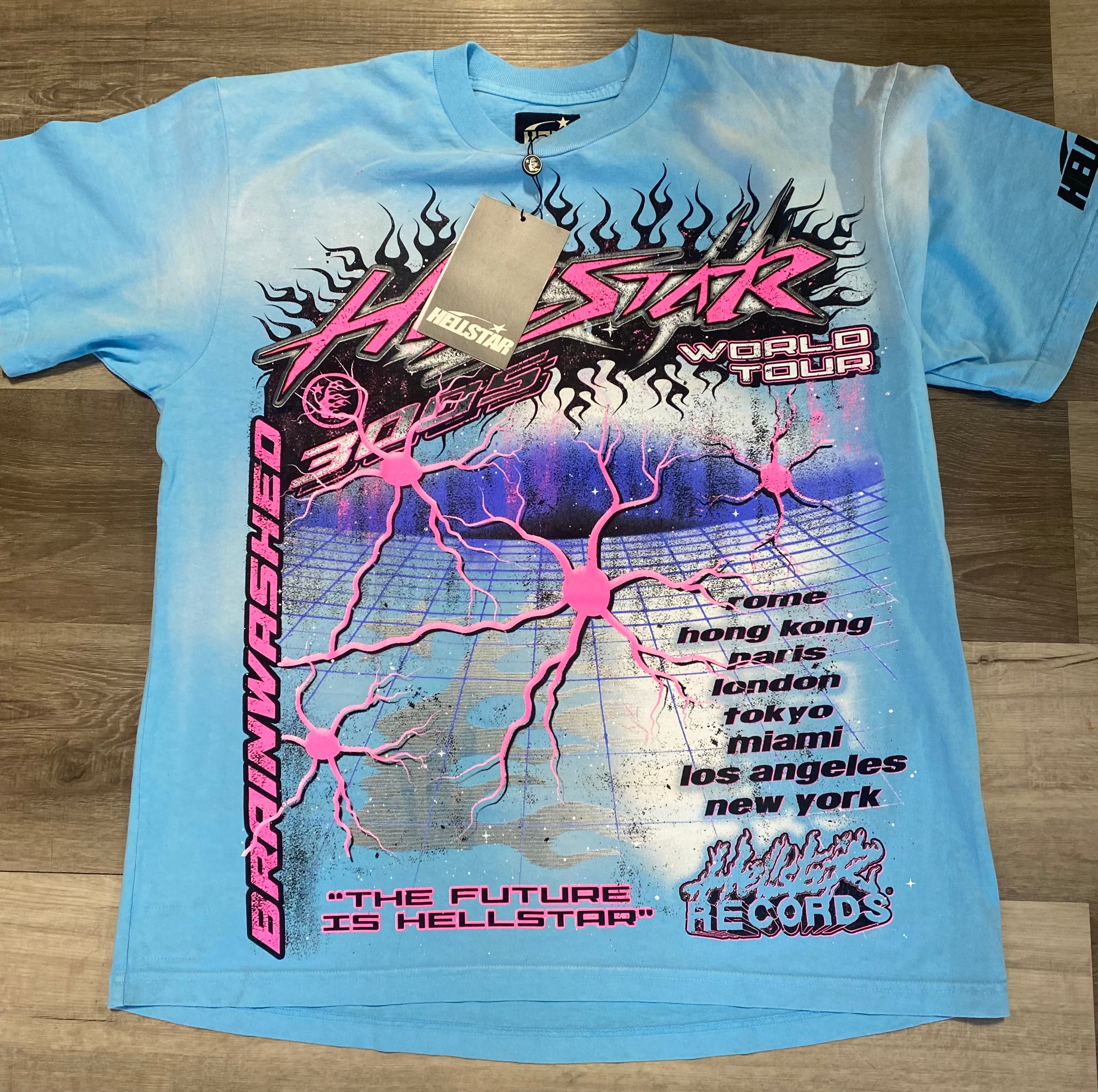 Hellstar “Neuron” Tee (Light Blue)