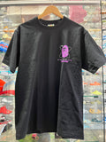 Bape tee Orbit Logo back/ purple