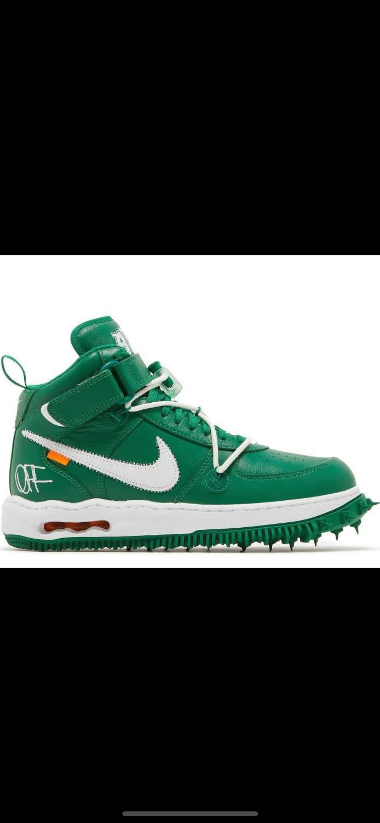 Nike Air Force 1 Mid Off-white pine green