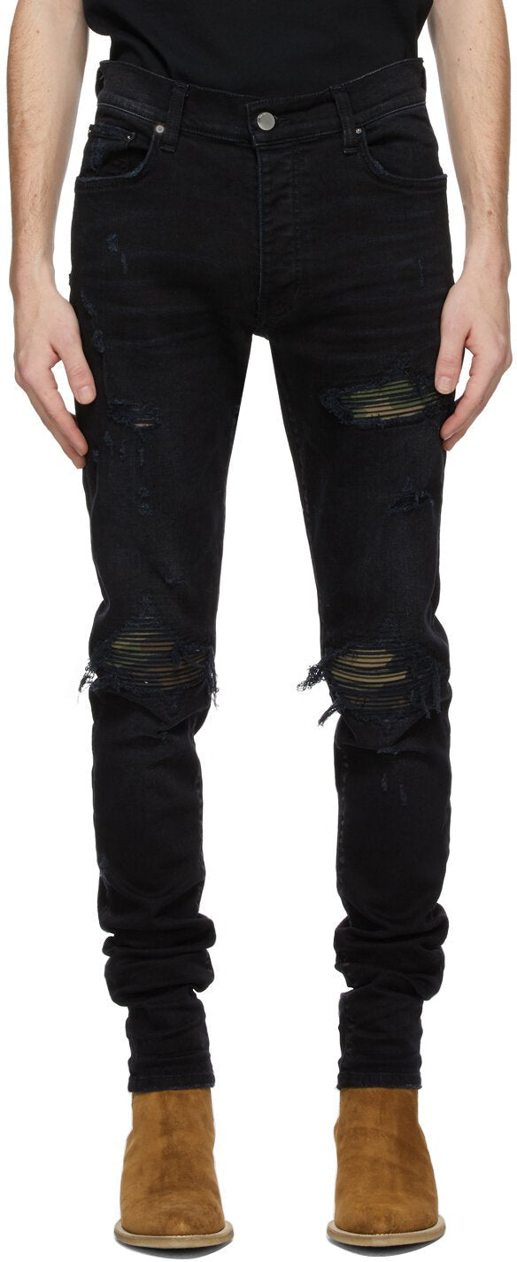 Amiri MX1 Black jean/ Camo
