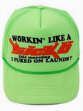 Sicko Trucker hat neon green