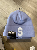 Supreme beanie big S logo light blue