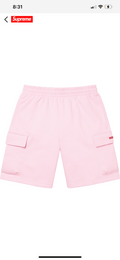 Supreme Cargo Shorts (Pink)