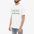 Amiri MA bar logo tee white/ green