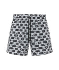 Amiri “Interweave” Swimtrunk (Black/White)