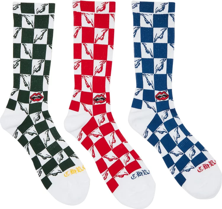 Chrome Mattyboy checkered Sock
