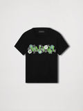 Amiri “Flower Logo” Tee (Black/Green)