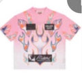 Gallery dept automotive flames tee pink