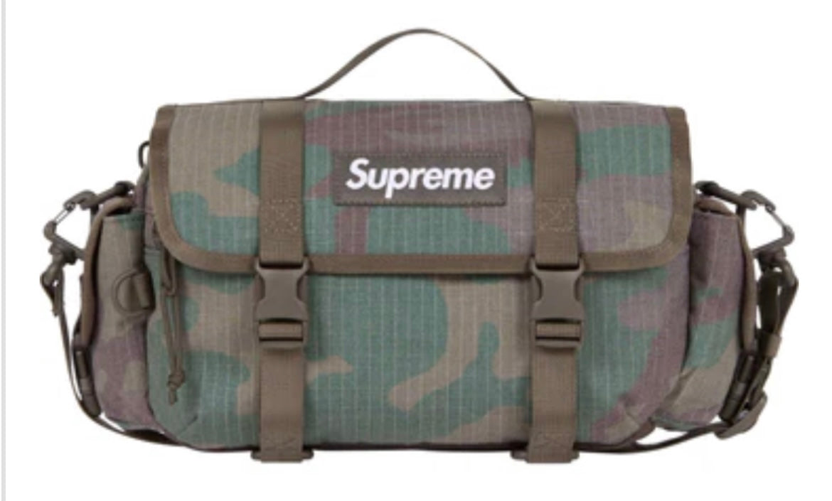 Supreme waist bag camo grey