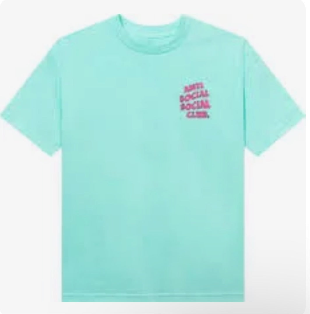 Anti Social Club tee how deep mint