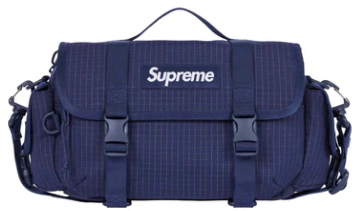 Supreme waist bag navy