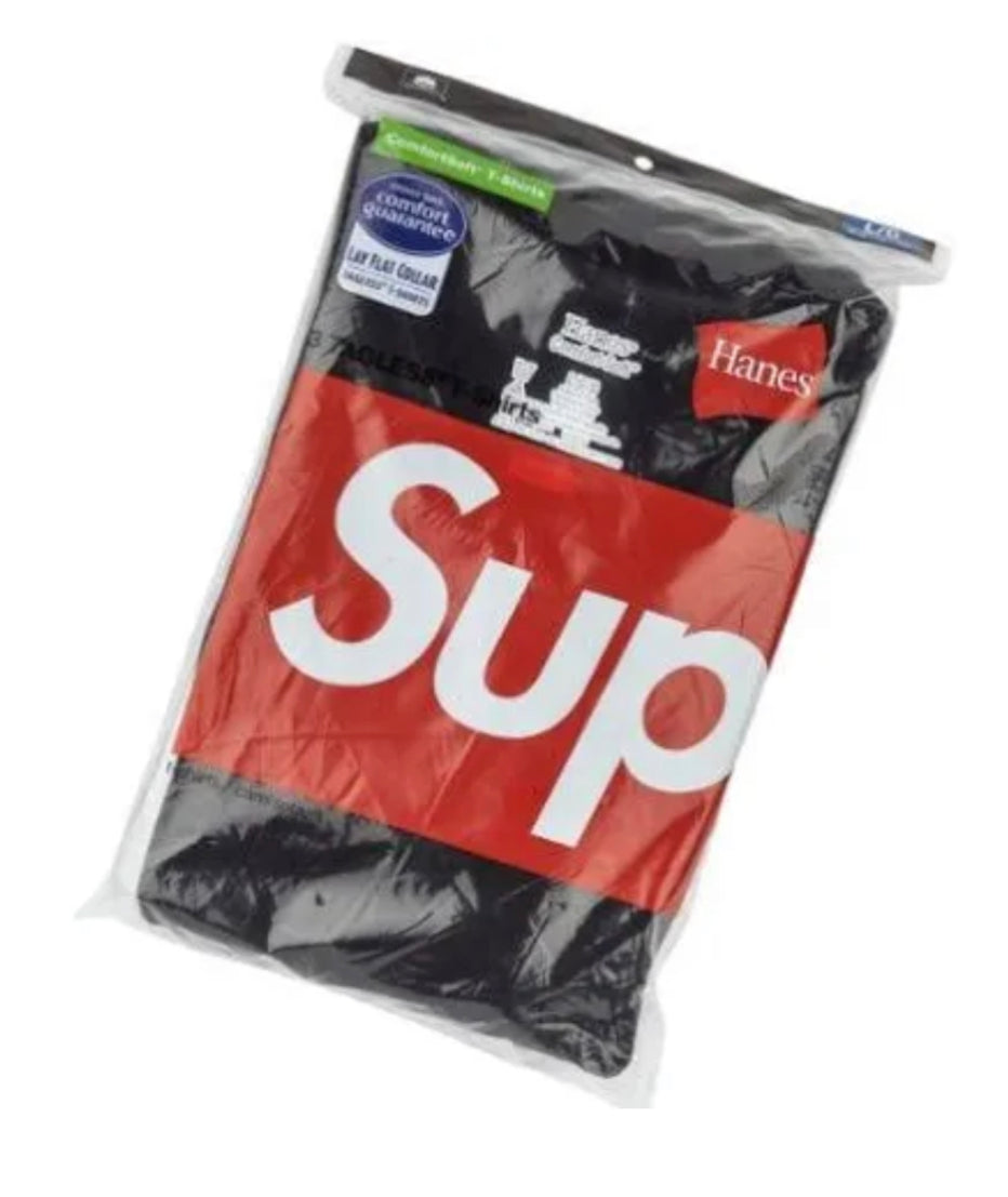 Supreme simple tee black