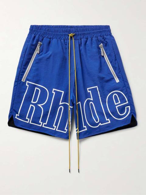 Rhude Logo Shorts (Blue)