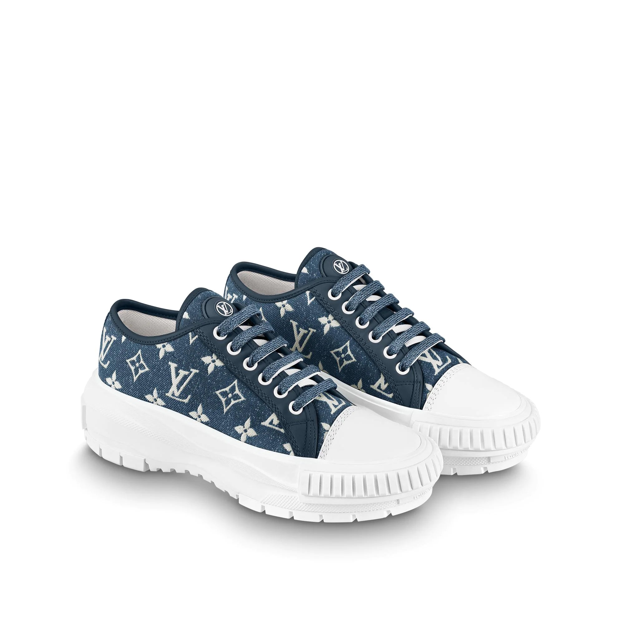 Louis Vuitton Lowtop Squad Sneaker (Blue)