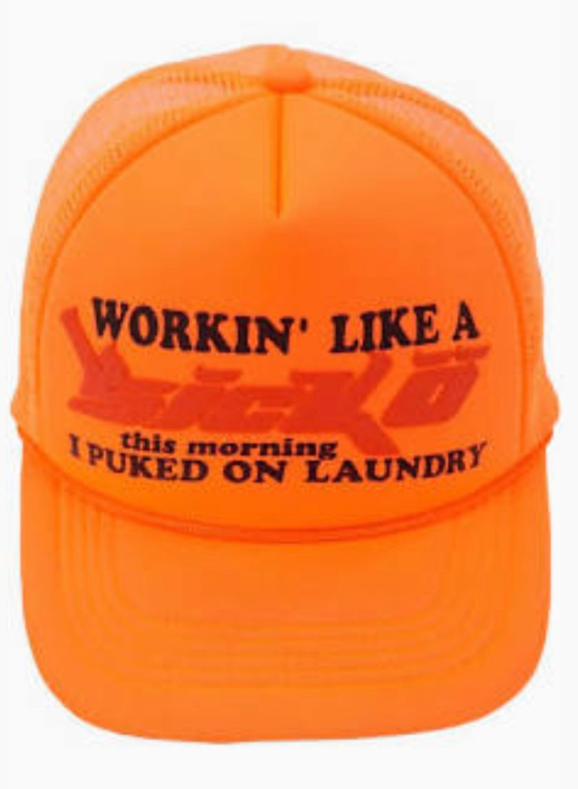 Sicko hat neon orange