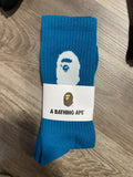 Bape socks blue