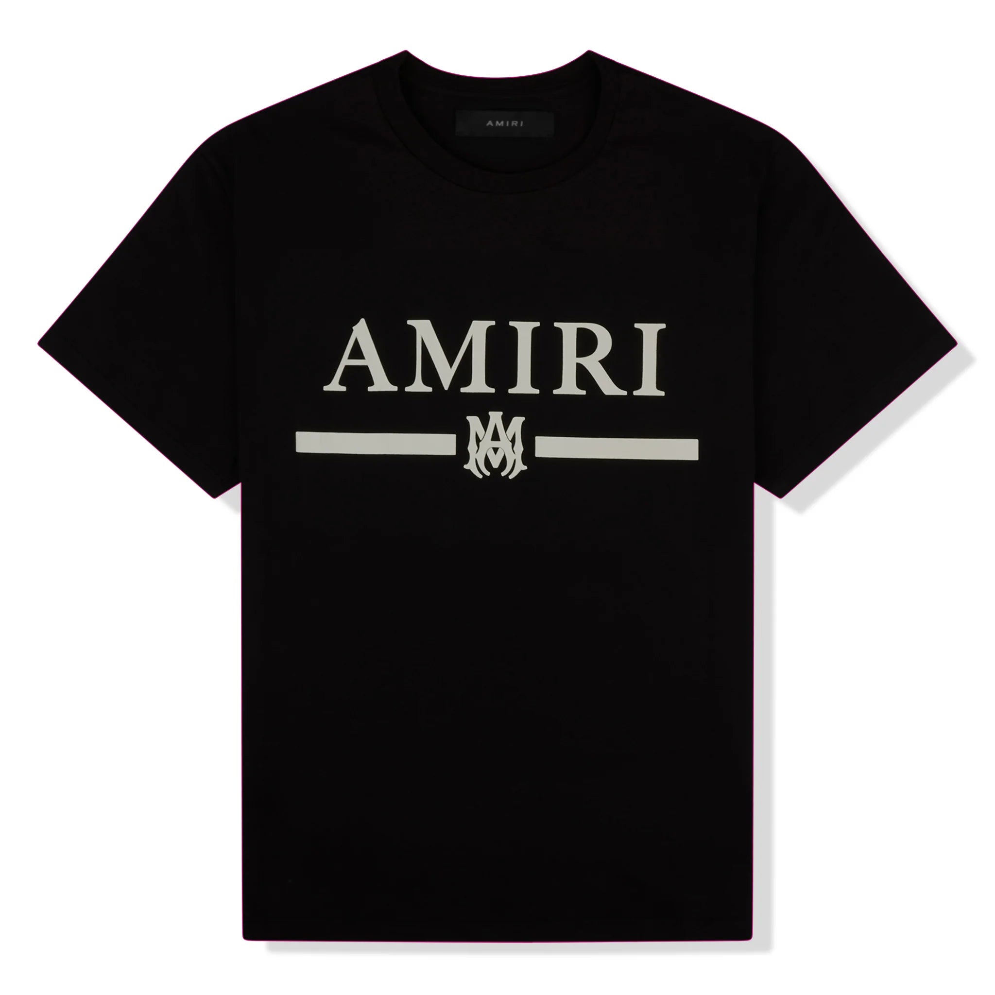 Amiri MA Bar Tee (Black/White)