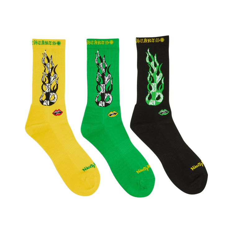 Chrome Hearts Mattyboy “Flame” Socks