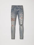 Amiri Stitch Logo Jean (Blue)