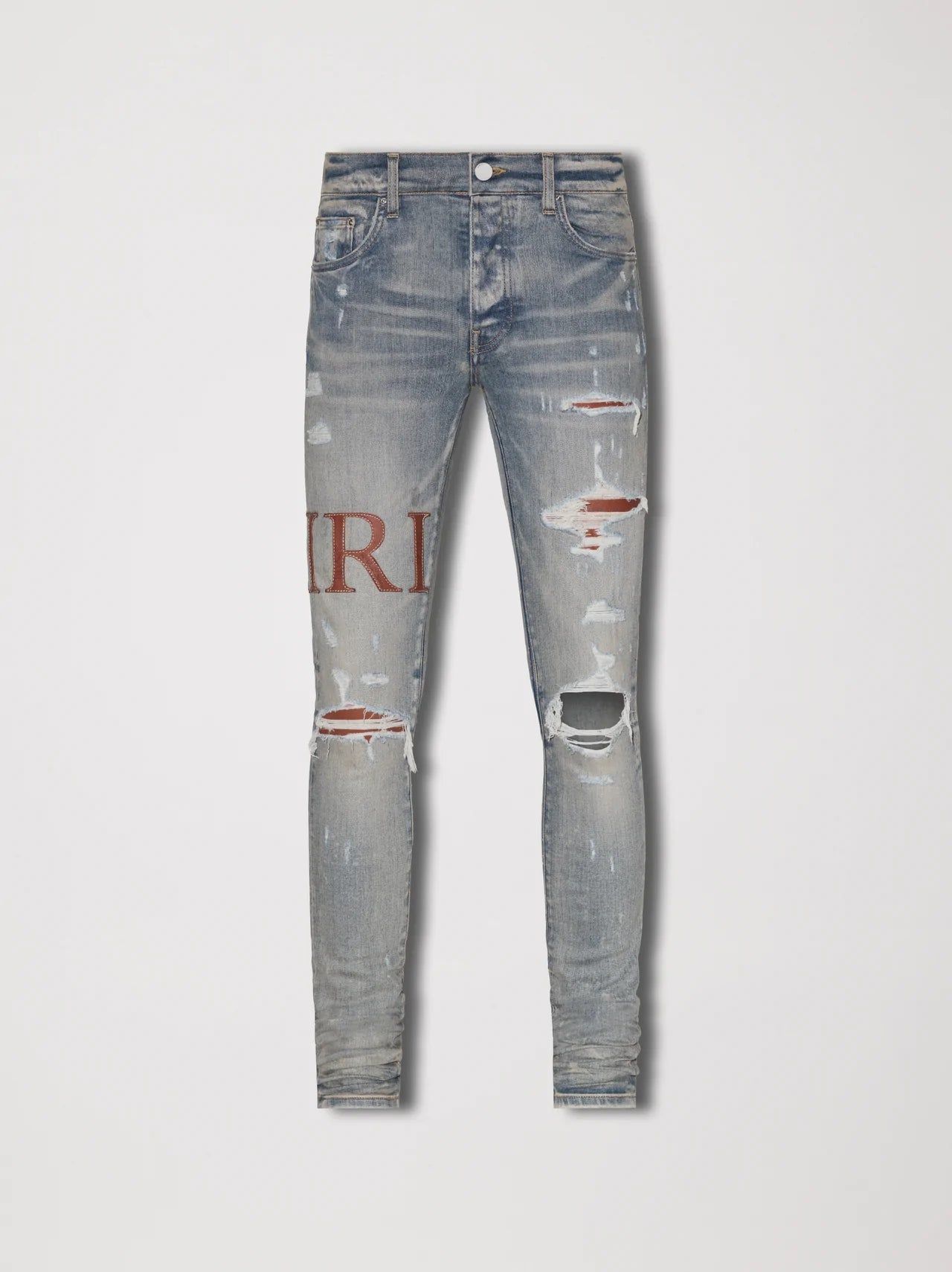 Amiri Stitch Logo Jean (Blue)