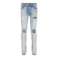 Amiri Mx1 "dark green Bandana" Jean